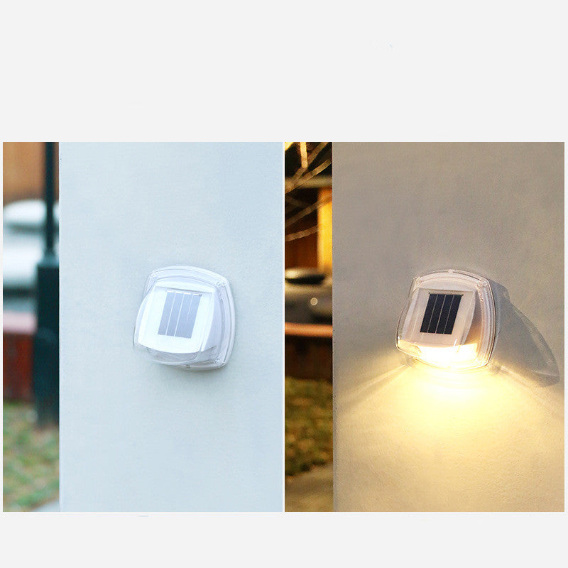 Outdoor Solar Courtyard Small Wall Lamp Garden Waterproof