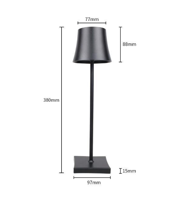 European Style Living Room Reading Bedside USB Charging Led Desk Lamp