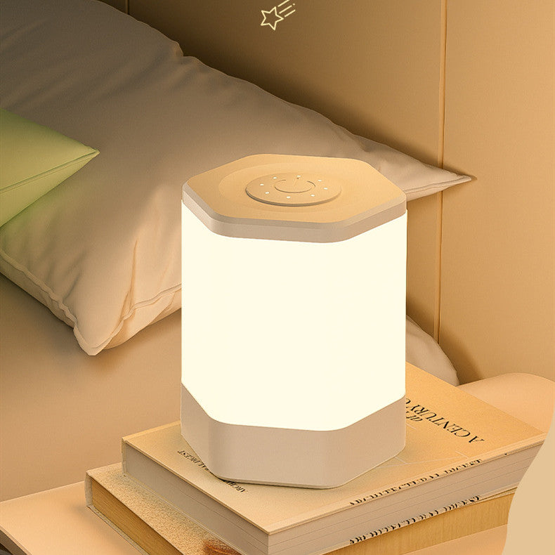 Charging Touch Hexagonal Led Small Night Lamp