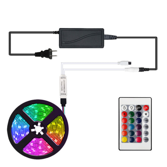 5050RGB Seven Color Light Belt Set With 24 Keys