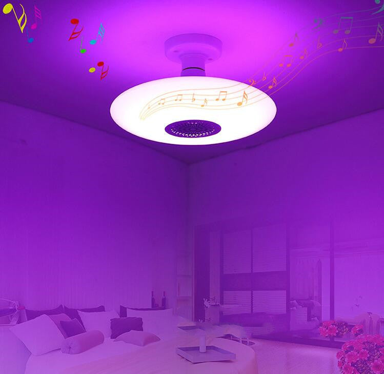 Colorful Bluetooth Flying Saucer Audio Light