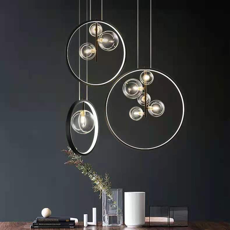 Modern Bubble Chandelier For Staircase Bedroom