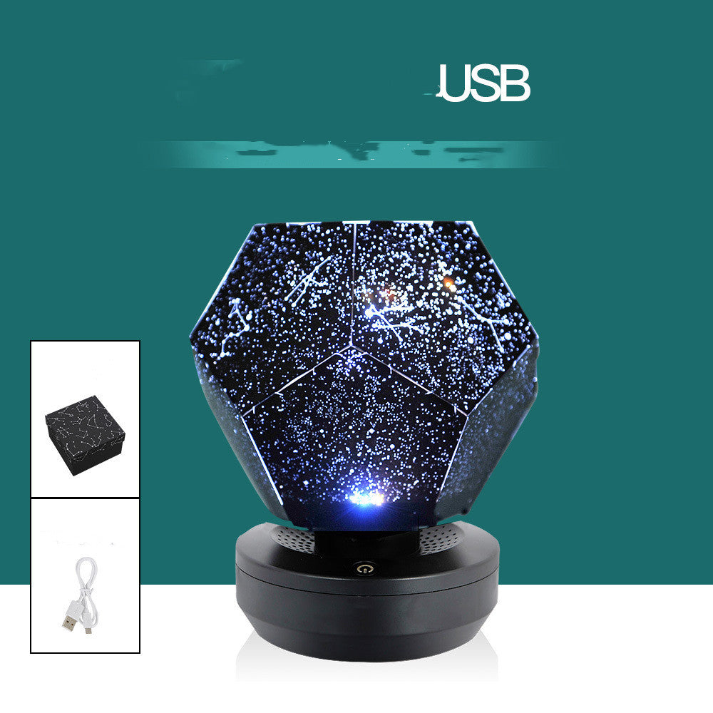 LED Starry Sky Projector Night Lights 3D Projection Night Lamp Lighting