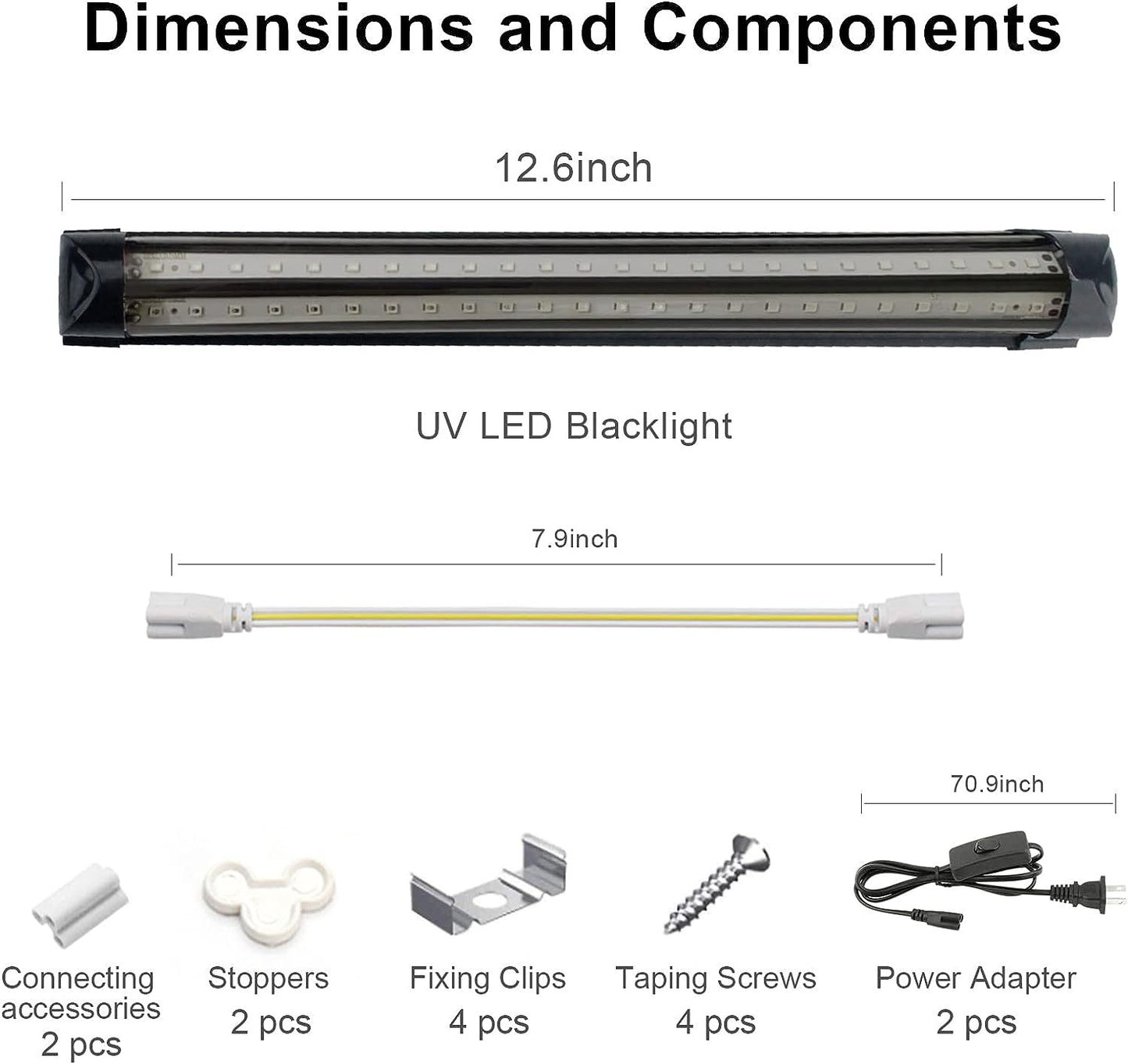 LED UV Smart Lamp Bar Stage