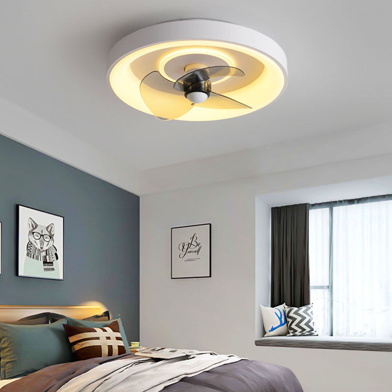 Ceiling Suction Household Smart Fan Lamp