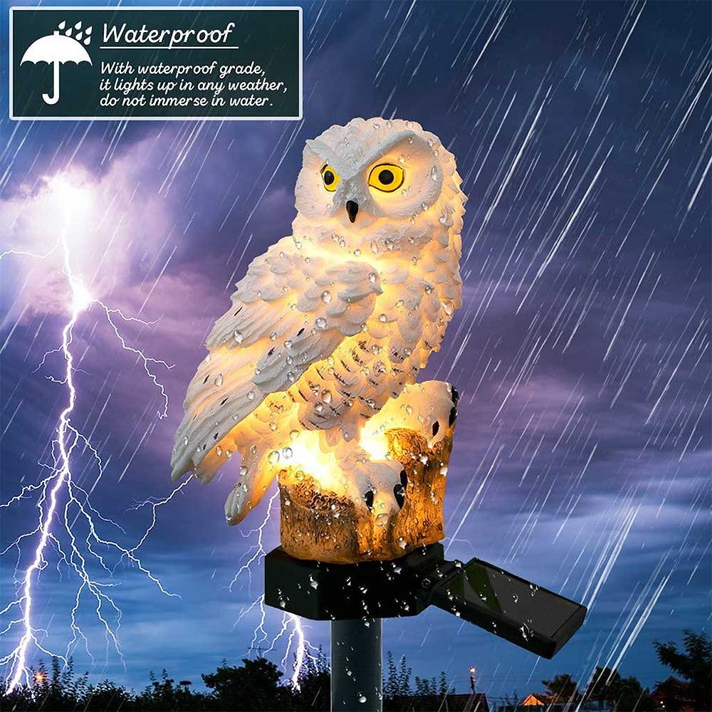 Hot Sell Owl Solar Light With Solar LED Outdoors Solar Light