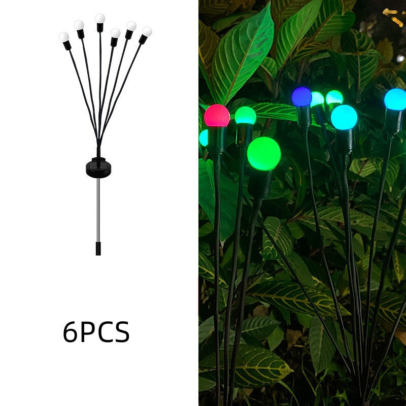 Simulation Firefly Solar Light Outdoor Garden Decoration Lawn Landscape