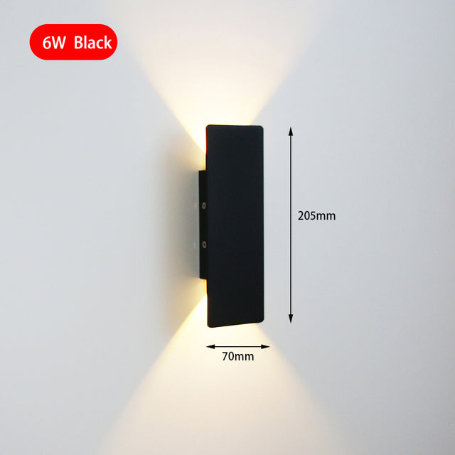 Modern Simple 6W LED Indoor Wall Lamp Bedroom Living Room Ho