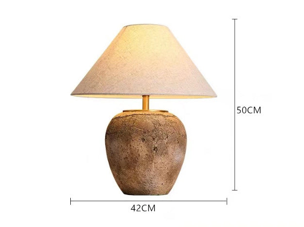 Ceramic Table Lamp Silent Style Large Modern Ornament