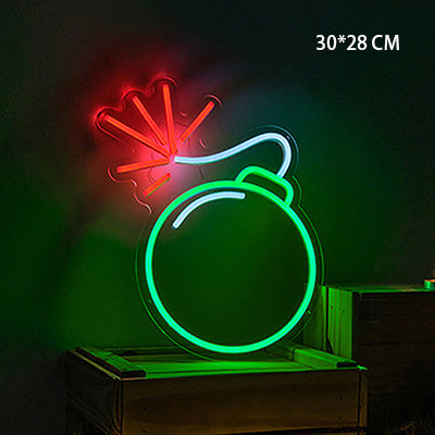 Fashion Creative LED Neon Decorative Wall Light