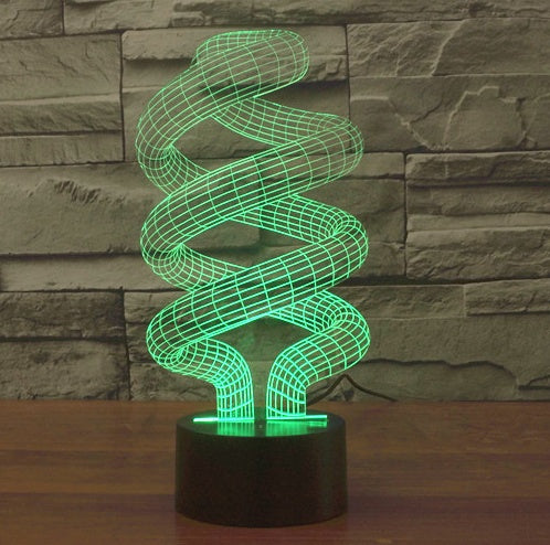 Three-dimensional dream lamp energy-saving lamp