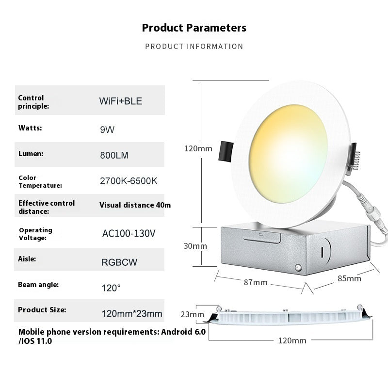 Smart Wifi Bluetooth Dual-mode American Standard