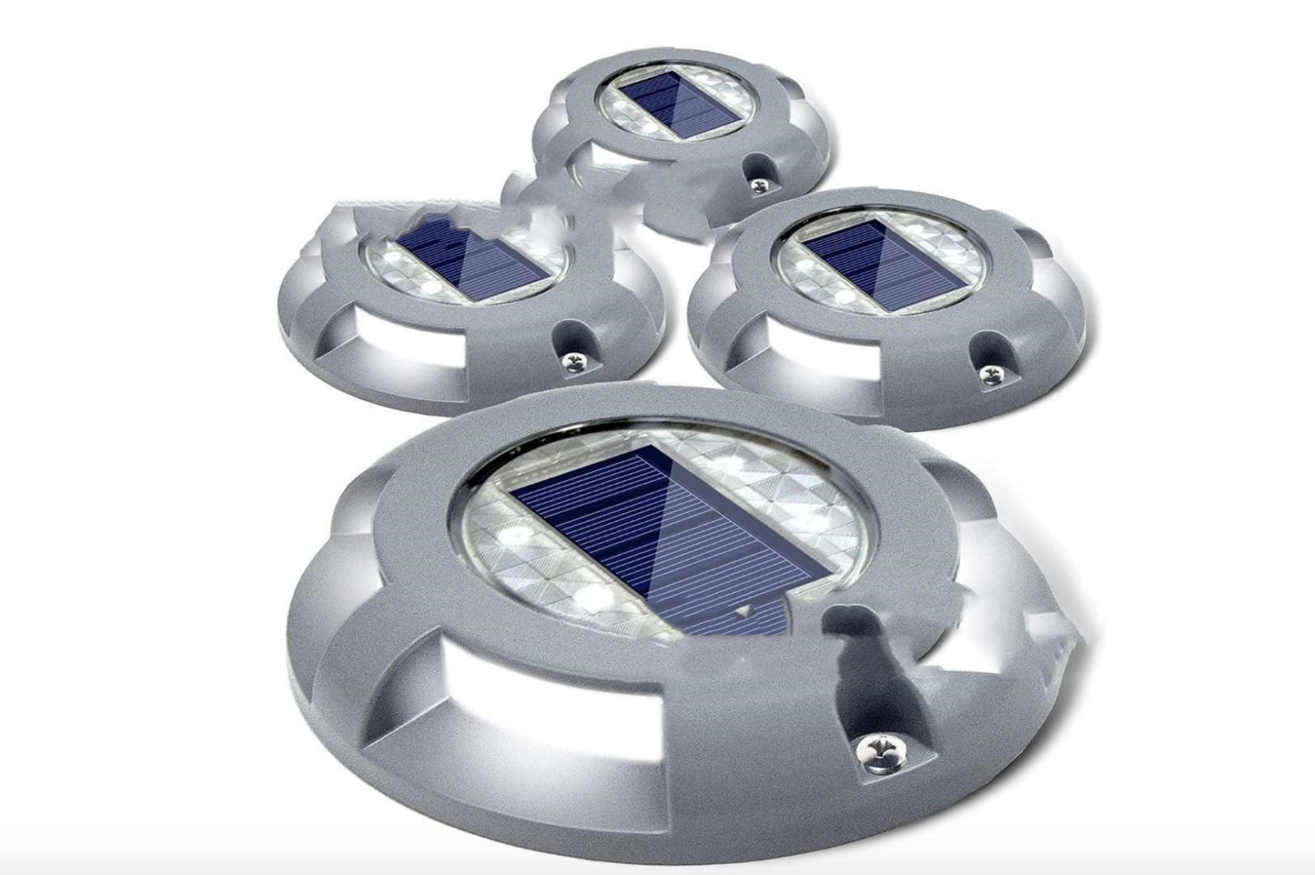 Solar deck lights LED outdoor landscape lights