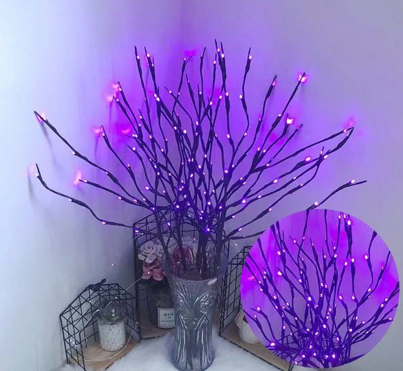 LED Lantern Simulation Branch Light Room Decoration