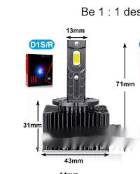 Non Destructive Replacement Of LED Headlights