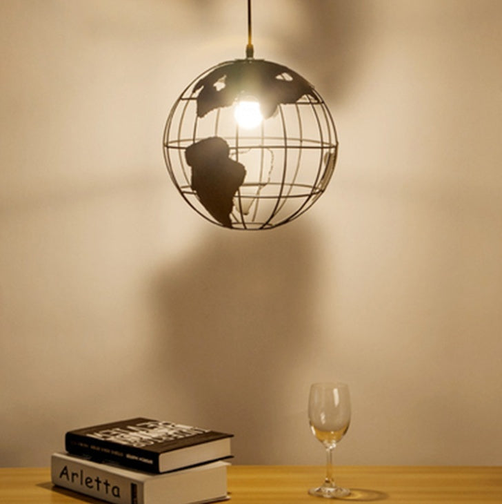 Globe Pendant Light – Earth Globe Lamp