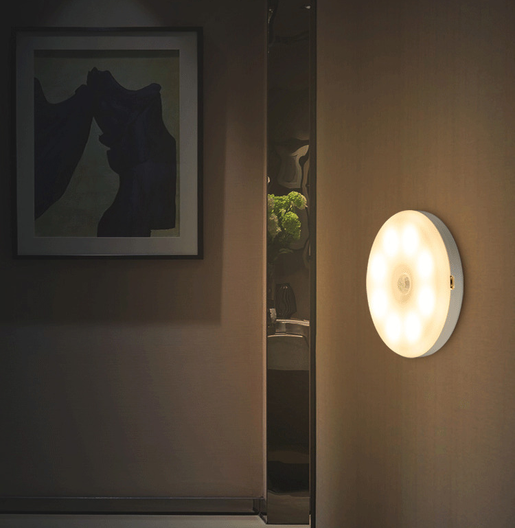 Human Inductive Intelligent Magnetic Night Light