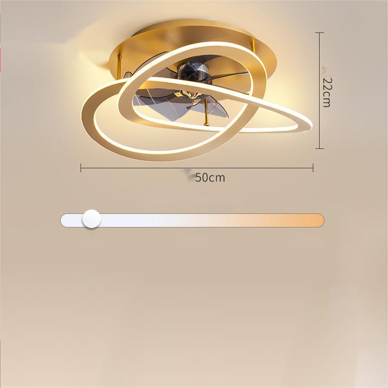 Bedroom Fan Lamp Suction Ceiling Dining Room Modern Simplicity