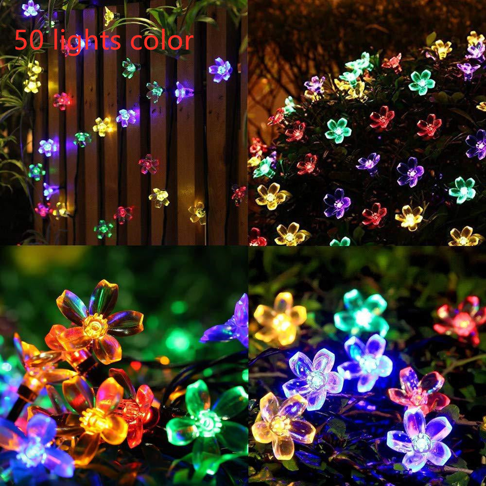 Solar String Lights LED Blossom Waterproof Outdoor Decoration