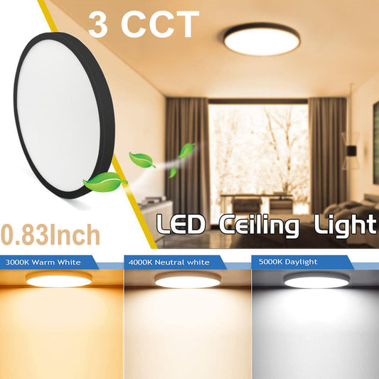 LED Slim Knob Mount Dimmable Ceiling Light