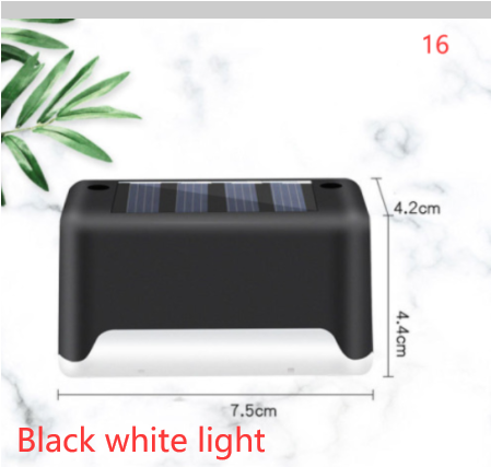 New Upgrade Waterproof LED Solar Fence Lamp Solar Deck Lights