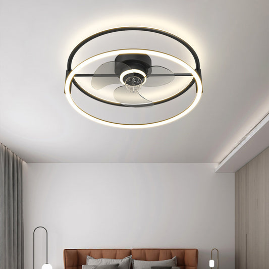 Modern Simple Ceiling Electric Fan Lamp
