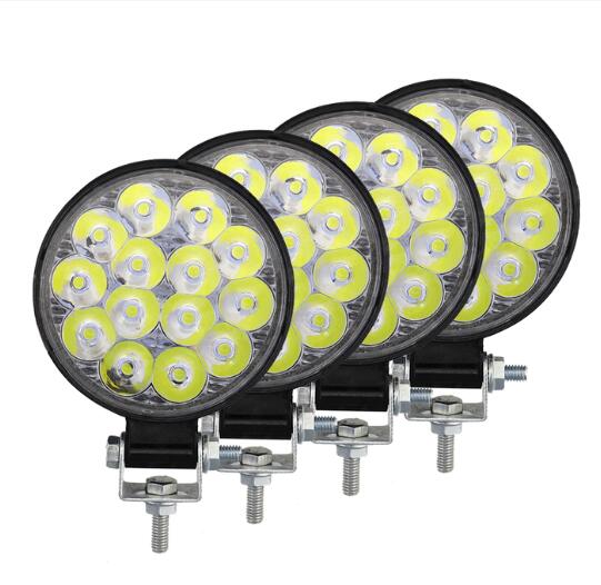 Car LED42W Mini Round Work Lights