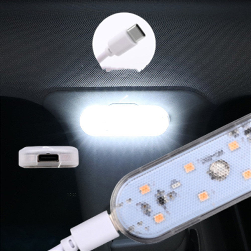 Car Induction USB Charging Atmosphere Lamp
