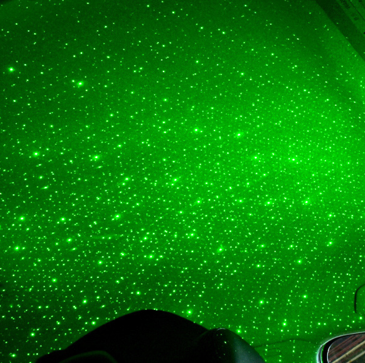 Car decorative lights usb star lights laser projection lights car atmosphere