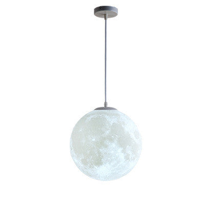 Bedroom moon chandelier