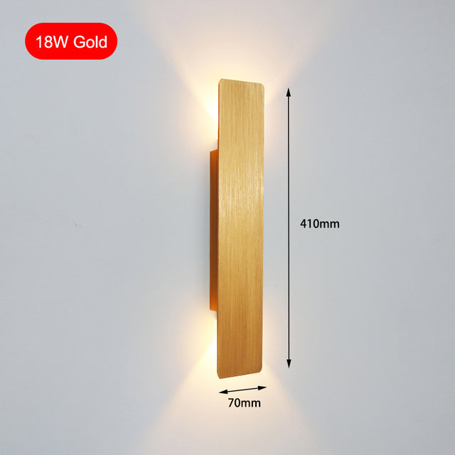 Modern Simple 6W LED Indoor Wall Lamp Bedroom Living Room Ho