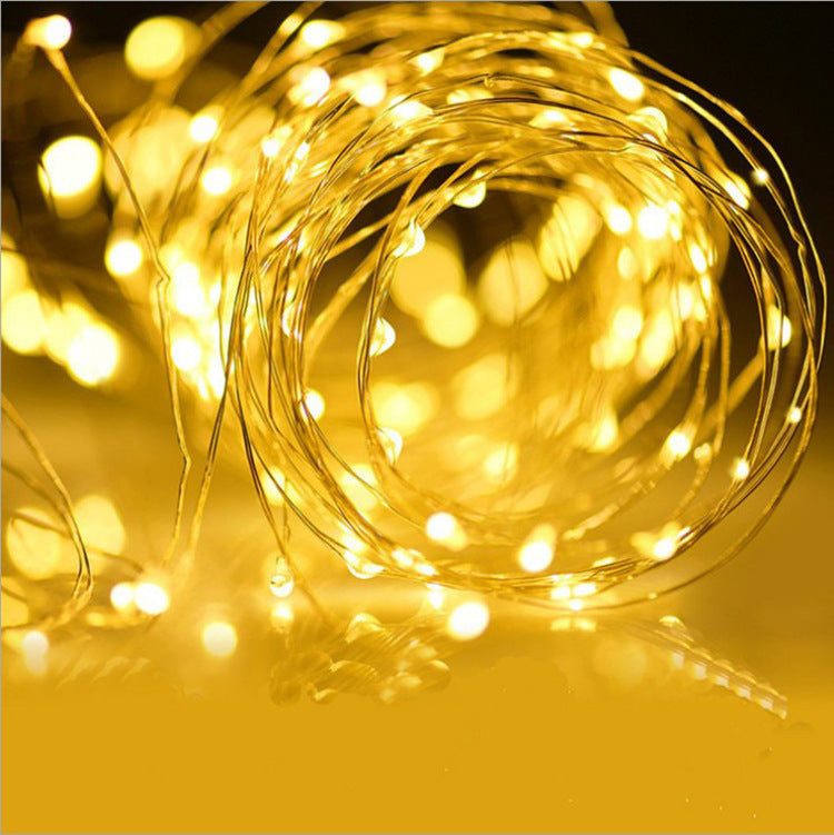 Holiday Wedding Party Garland Solar Garden Led Decor