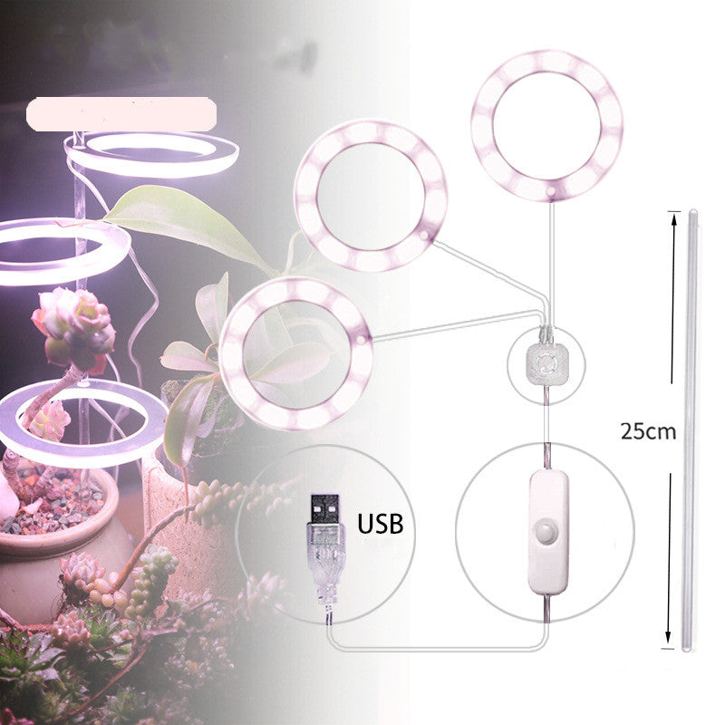 LED Grow Light Full Spectrum Phyto Grow Lamp USB Phyto Lamp