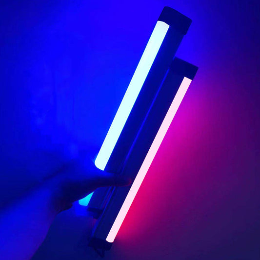 Fill Light Photo Led Night Light Dormitory Blue Purple Rechargeable Tube Stick