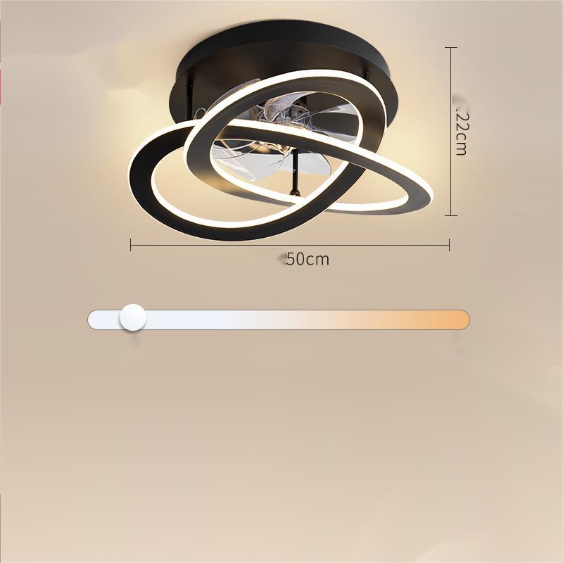 Bedroom Fan Lamp Suction Ceiling Dining Room Modern Simplicity