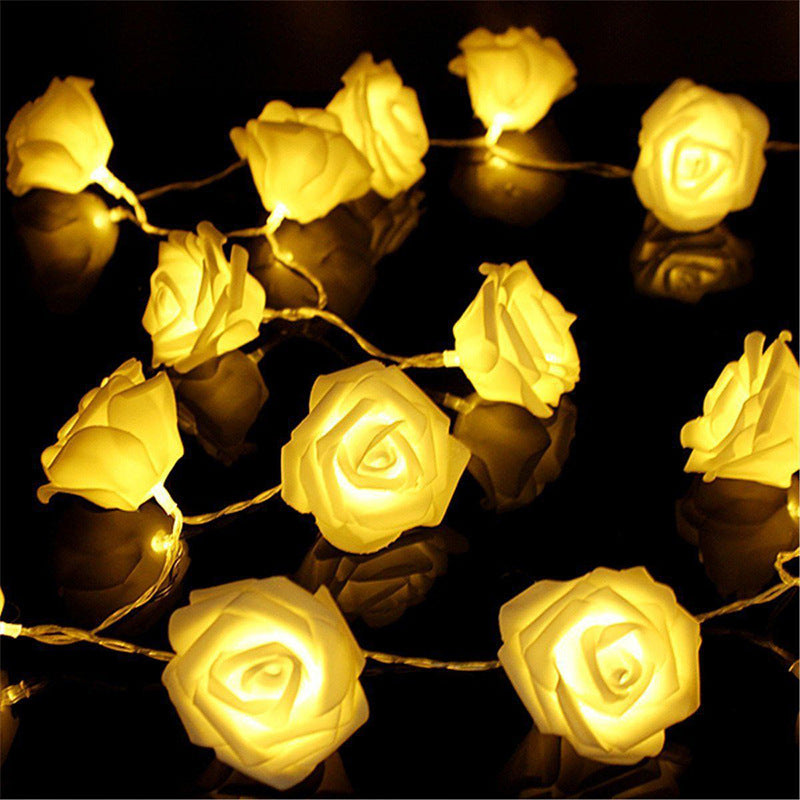 Lights Battery Powered Romantic Floral Lamp Wedding Valentines Day