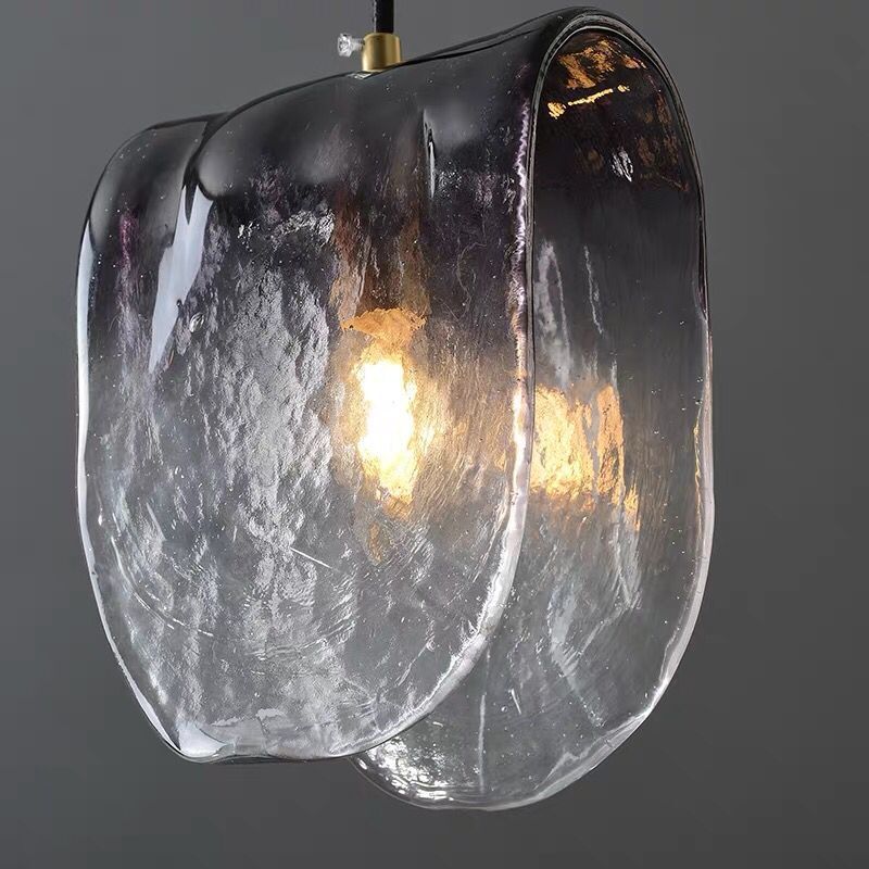 Gradient Ashtray Glass Minimalist Pendant Light