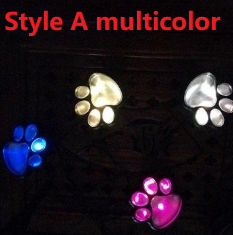 Solar Powered Animal Paw Print Lights LED Solar Lamps Outdoors