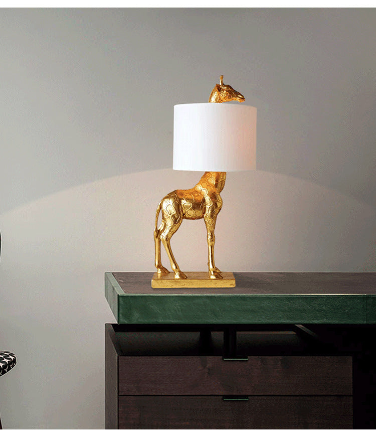 Study Bedroom Bedside Giraffe Table Lamp