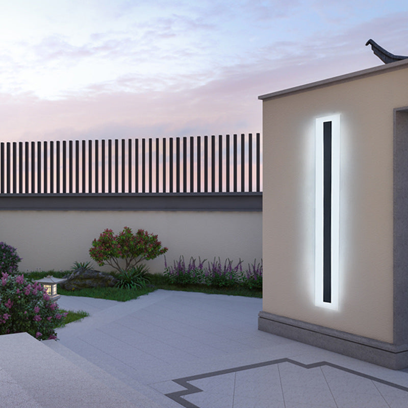 Outdoor Wall Lamp Fashion And Simple Wrought Iron LED Light Bar