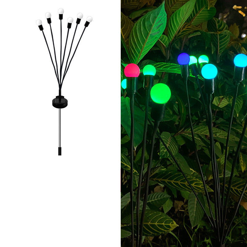 Simulation Firefly Solar Light Outdoor Garden Decoration Lawn Landscape