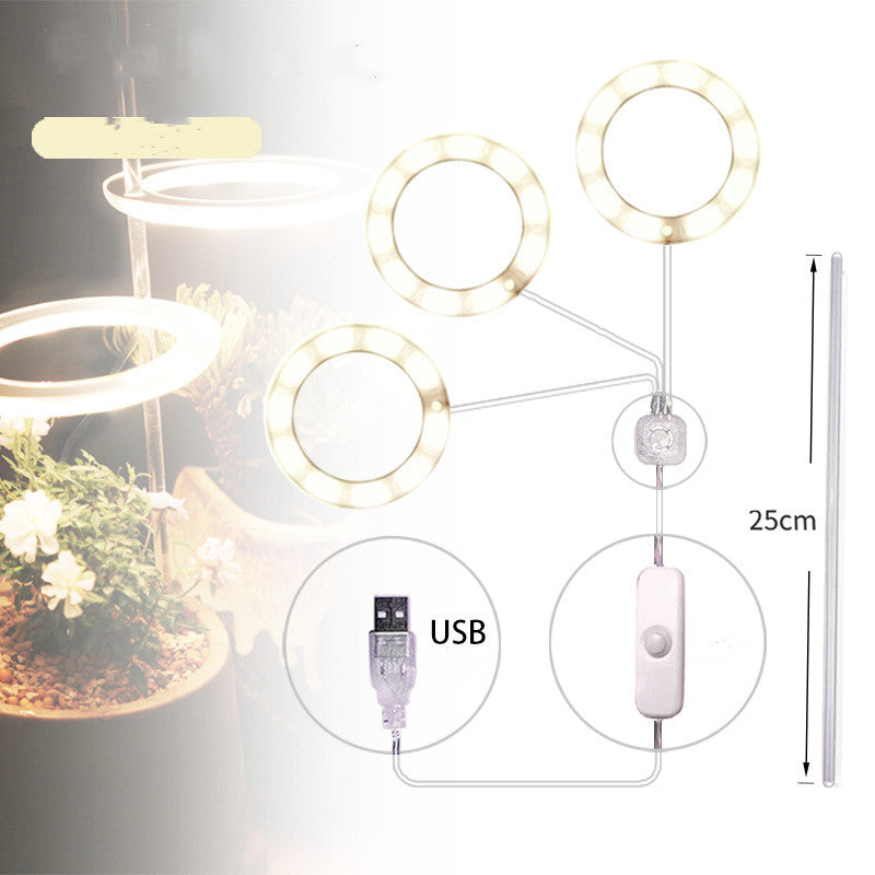 LED Grow Light Full Spectrum Phyto Grow Lamp USB Phyto Lamp