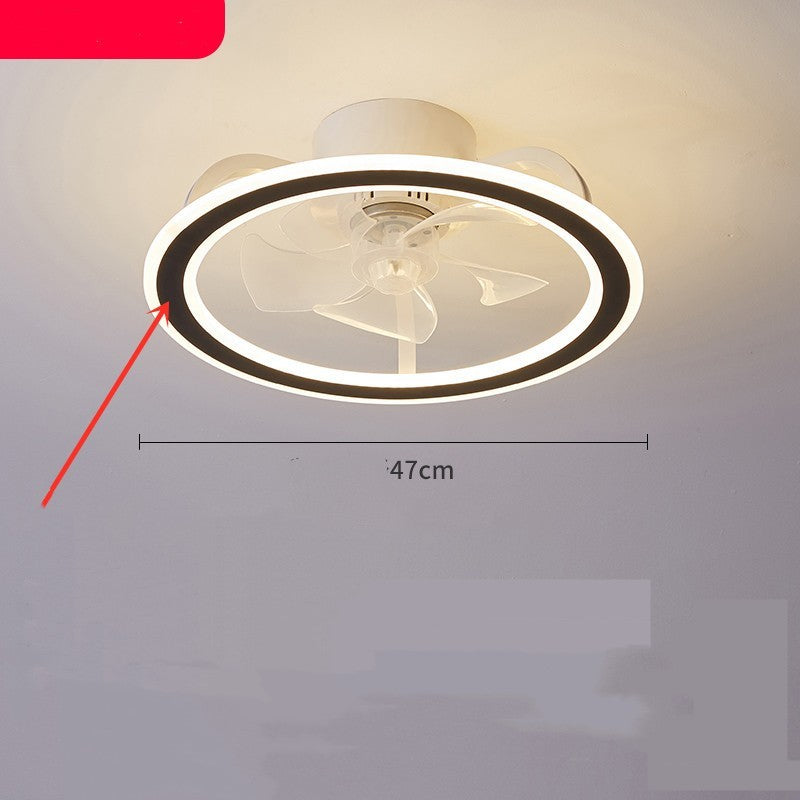 Super Quiet Bedroom Ceiling Fan Light Simple