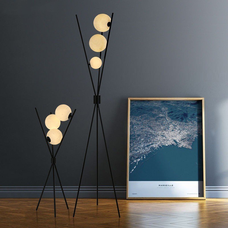 Moon Three-body Floor Lamp - Modern Minimalist Design Style