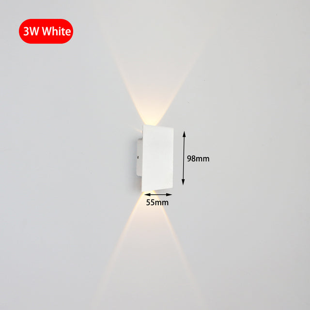 Modern Simple 6W LED Indoor Wall Lamp Bedroom Living Room Ho