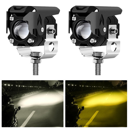 Led Lights Dual Light External Electric Motorcycle Spotlights