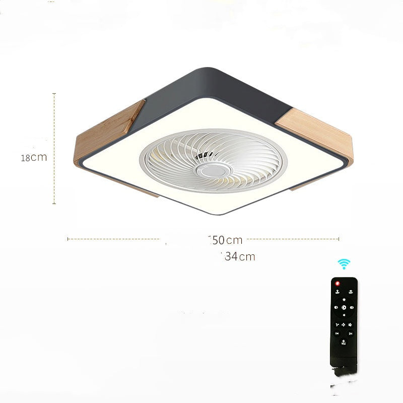 Modern Ceiling Fan With Light And Control Home Decor Lamp