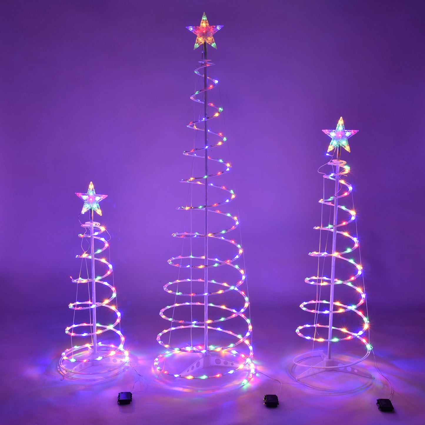 New Style LED Spiral Christmas Tree Light Christmas Spiral Tree