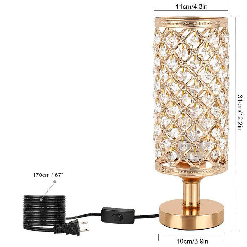 New Modern Crystal Table Lamp With Stylish Personality