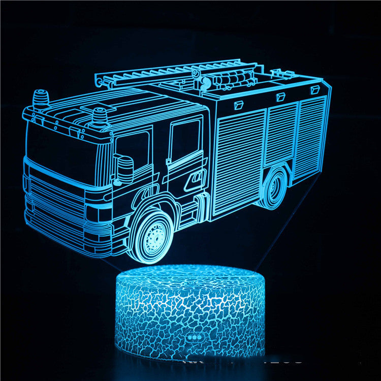 LED colorful touch remote control night light